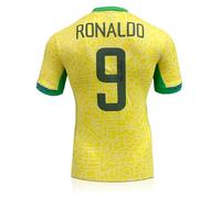 Exclusive Memorabilia Maglia del Brasile autografata da Ronaldo de Lima
