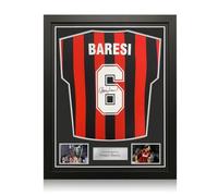 Exclusive Memorabilia Maglia del Milan 1988 autografata da Franco Baresi. Incorniciato