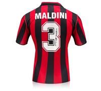 Exclusive Memorabilia Maglia del Milan 1988 autografata da Paolo Maldini