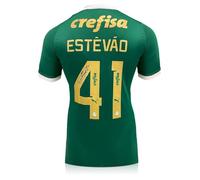 Exclusive Memorabilia Maglia del Palmeiras autografata da Estêvão Willian