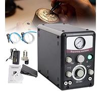 EXCORN La Macchina per Incisione pneumatica HH-G01 ha Un incisore di Gioielli a Impatto a Doppia estremità, 400-8000 Colpi al Minuto, 110 V / 220 V, Incisione per mentale, Legno, Gioielli