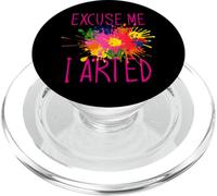 Excuse Me I Arted PopSockets PopGrip per MagSafe