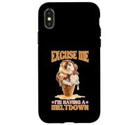 Excuse Me I'm Having A Meltdown Stanaro di stress Custodia per iPhone X/XS