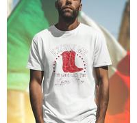Excuse Me Love Me Cowboy Boots Stile T Shirt Uomo Moda Estiva Casual Maglietta Comoda Regalo Idea Must Have Offerta Speciale Nuovo Arrivo Promo L,M,S,XL,XXL,XXXLTessuto in maglia