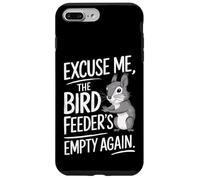 Excuse Me the Bird Feeder’s Empty Again Funny Squirrel Custodia per iPhone 7 Plus/8 Plus