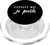 Excusez-Moi Je Parle Citazione Francese PopSockets PopGrip per MagSafe