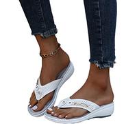 EXECAB Sandali donna - con pelle sintetica - clip - gomma - adatti per uso casual e spiaggia