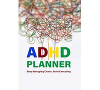 Execute ADHD Planner, From managing chaos to executing: The "EXECUTE" Daily Productivity Journal for Executive Function & Focus | 150 Pages, Undated Brain Dump, Habit Tracker & Time Blocking