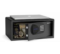 Executive Safe ACS-4 - Cassaforte digitale per computer portatile, per casa, ufficio e hotel, adatta per laptop da 17", mensola, tastiera elettronica, bulloni motorizzati, display a LED, porta USB e
