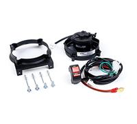 EXED® Parti: ventola di raffreddamento originale SPAL radiatore e kit di montaggio per BETA RR, con interruttore ON/OFF, modello Dirt Bike dal 2010 al 2019 - Vestibilità perfetta, facile da installare