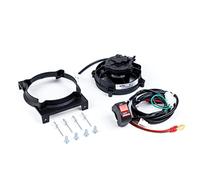 EXED® Parts - Kit ventola di raffreddamento radiatore originale per BETA RR, con interruttore ON/OFF, modello Dirt Bike dal 2020 al 2022 - Vestibilità perfetta, facile da installare -