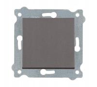 EXEN - Incasso Passivo Interruttore da Parete - Singolo Interruttore Luce da Muro On/Off - Mocha 1-Via - All-in-One Compatibile con le Serie KARELL/ODAK/COMFORT - 209/15E