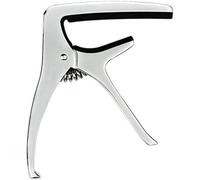 EXENXA Accordatore per Chitarra Accessori per Strumenti Musicali, Accessori per Chitarra Versatile per capotasto per Chitarra in Lega di Metallo, capotasto per Chitarra, Argento Opaco