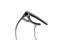 EXENXA Capo Ukulele per Chitarra, Pitch Clip, Capotasto per Chitarra Folk, Capotasto per Chitarra Ukulele Accessori per Strumenti Musicali (Color : Silver) (Argento)