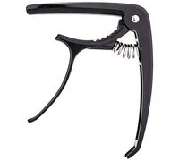 EXENXA Capotasto per Chitarra Capotasto Squisito per Chitarra Acustica, elettrica, Basso e Ukulele a 6 Corde (Color : Black) (Black)