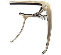 EXENXA Capotasto per Chitarra Capotasto Squisito per Chitarra Acustica, elettrica, Basso e Ukulele a 6 Corde (Color : Black) (Green Bronze)