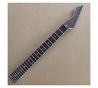 EXENXA Chitarra elettrica a 7 Corde con Testa inversa incompiuta, Manico in Mogano, Tastiera in Palissandro a 24 Tasti, Sostituzione del Manico