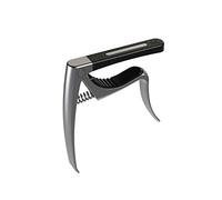 EXENXA Guitar Capo Folk Accessori per Chitarra elettrica Classica Personality Capo Tuner Guitar Metal Clip (Color : Silver) (Silver)