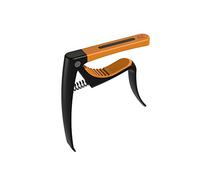 EXENXA Guitar Capo Folk Accessori per Chitarra elettrica Classica Personality Capo Tuner Guitar Metal Clip (Color : Silver) (Arancione)