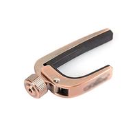 EXENXA Home Strumenti Musicali Capotasto per Chitarra Rullo Regolabile in Metallo per Chitarra elettrica Acustica Ukulele Silver Bronze80*30mm (Color : Silver) (Bronze)