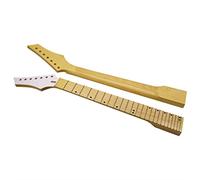 EXENXA Manico per Chitarra elettrica 24 Tasti Manico per Chitarra a 7 Corde Tastiera in Acero Manico per Chitarra incompiuto Naturale e Nero (Colore : 02) (2)