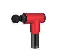 EXENXA Pistola per Fascia elettrica Portatile per Uso Domestico Pistola per Massaggio Muscolare Attrezzatura per Il Fitness Prodotti per Il Relax Sportivo-Massaggiatore Rosso