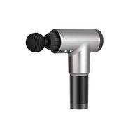 EXENXA Pistola per Fascia, stimolatore Muscolare, Pistola per Massaggio, Vibrazione, rilassamento Profondo, Terapia, Esercizio di Fitness, Funzione antidolorifica, massaggiatore (Grigio)