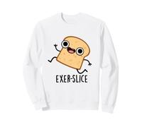 Exer-Slice Divertente Pun Pane Felpa