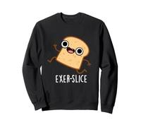 Exer-Slice Divertente Pun Pane Felpa