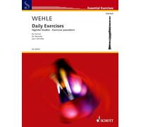 Exercices journaliers: clarinet.