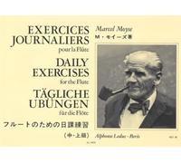 Exercices Journaliers per flauto | Marcel Moyse | Raccolta di esercizi quotidiani | Metodo tecnico con scale e arpeggi | Sviluppo del registro acuto e grave | Per flautisti intermedi e avanzati