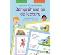 Exercices méga amusants - Compréhension de lecture - CP (bloc bleu): Histoires courtes avec questions sur les textes