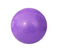 Exercise Ball, 15cm Rhythmic Gymnastics Ball for Dance Training, PVC Material, Balance Core Strength Training Equipment, Pilates Accessories with Glitter for Women and Girls Workout