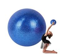 Exercise Ball, Rhythmic Gymnastics Ball, Strength Trainer, Glitter Fitness Equipment, Ideal for Dance Training, Pilates, Women, Girls, Workout, 5.91 Inches