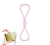 Exercise Bands - Figure 8 Elastic Exercise Bands | Yoga Rope Silicone Fitness Puller | for Muscle Training Back Shoulder Recovery Stretching Sports Beginner Travel Home