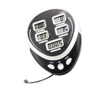 Exercise Bike Monitor Speedometer Plastic Replacement Display | plastic build, replaces broken screens, shows scan time speed calories mileage heart rate