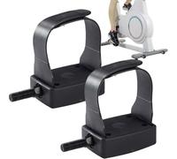 Exercise Bike Pedals, Indoor Cycling Replacement Parts, Non-Slip Surfaces with Adjustable Straps, Universals 9/16" Thread Fit for Home, Gym, Workout, Riders Use, 9.15x6.8x2.95cm