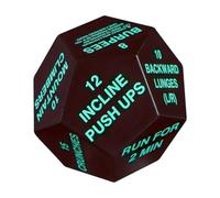 Exercise Dice | 12-Sided Fun Small Workout Cube Equipment | Men Gym Dice