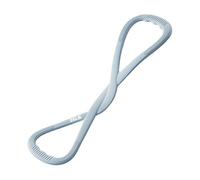 Exercise Elastic Bands - Figure 8 Resistance Shaping Rope | Yoga Strength Bands | Silicone, for Home Gym Fitness Yoga Pilates Sports, Arm Shoulder Leg Back Sculpting