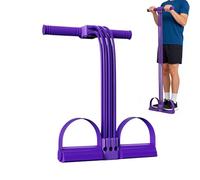 Exercise Resistance Band - Leg Strength Training Kit for Home Gym, Elastic Fitness Band with Comfortable Handles, Adjustable Tension Levels, Ideal for Men Women Teens Athletes Bodybuilders