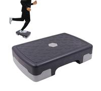 Exercise Step, Aerobic Fitness Stepper, 17.72x11.81x3.94inches, Anti-Slip Body Shaping, Durable and Adjustable Design, Ideal for Home Gym, Daily Workouts, Apartment Use, Teens, Adults, Elders