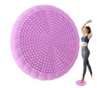 Exercise Wobble Cushion, Inflatable Stability Pad for Balance and Core Training, Wiggle Seat with Air Pump, Versatile Fitness Tool for Strengthening Core, Improving, and Rehabilitation