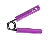 Exerciser - Attrezzo per allenare la forza del polso, palestra, atleti, presa della mano, colore: viola, 22,7 kg, 10,2 x 8,9 cm