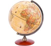 Exerz 30 cm Mappamondo Antico girevole vintage colore moderno mappa