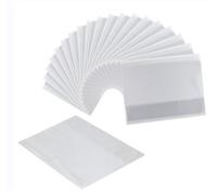 EXERZ Copertina per libri formato A4, confezione da 10 pezzi, finitura opaca, in PVC, regolabili, per libri e quaderni A4, facili da montare, con cinghie di regolazione, riutilizzabili e durevoli