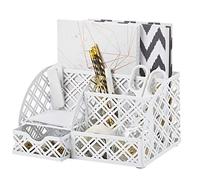 Exerz organizer da scrivania rete metallica Tidy contenitore 7 scomparti