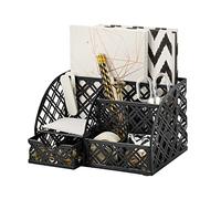 Exerz organizer da scrivania rete metallica Tidy contenitore con 7 sezioni