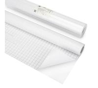 EXERZ Pellicola autoadesiva per libri 33 cm x 10 m, resistente all'acqua, copertina protettiva adesiva per quaderni, quaderni, creazione di etichette, solida e resistente