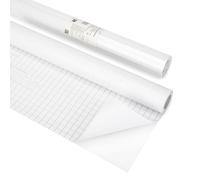 EXERZ Pellicola autoadesiva per libri 33 cm x 5 m, resistente all'acqua, copertina protettiva adesiva per quaderni, quaderni, creazione di etichette, solida e resistente