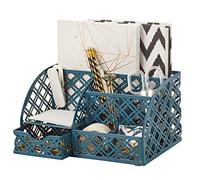 Exerz Portapenne/Organizer Da Scrivania Arcobaleno Adesivi A Stella, Creativi Fai Da Te Decorazione, In Ordine, Forniture Per Ufficio, Cancelleria Per Studenti, Conservazione